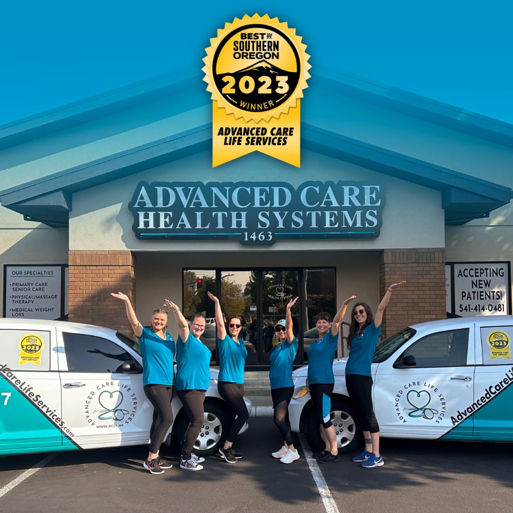 Voted the Best In-Home Care Agency in Southern Oregon!